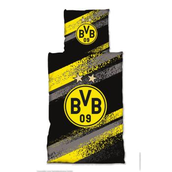 Borussia Dortmund BVB Bettwäsche Graffiti Streifen 135x200 cm
